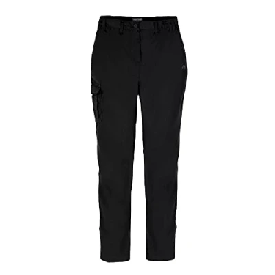 Image of Craghoppers Womens Expert Kiwi Trousers, Black, Size 20