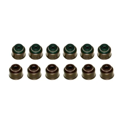 Image of 095654ADMINx6, 095655ESCEXx6 Seal Set, valve stem AJUSA 57047100 TOYOTA: Aygo, Yaris II Hatchback, PEUGEOT: 107 Hatchback