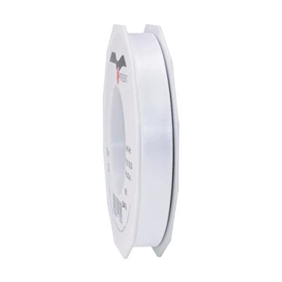 Image of C.E. Pattberg SATIN white gift ribbon, 27 yards for Wrapping Gifts, 0.59 inches width, Ribbon Decorating &amp; Crafting, Decorative every occasion