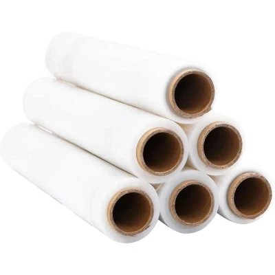 Image of vidaXL Stretch Film 6 pcs Transparent 17 μm 50 cm x 150 m