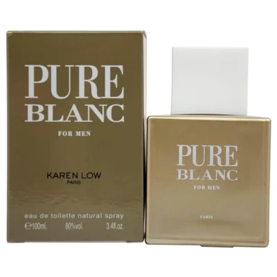 Image of Pure Men’s Blanc from Karen Low Eau De Toilette Spray, 100 ml