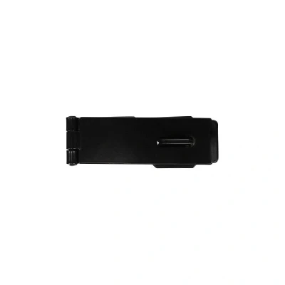 Image of 10x TIMCO Safety Pattern Hasp &amp; Staple Black HS4BB