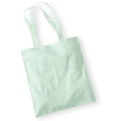 Image of Westford Mill W101 Bag for Life Long Handles Pastel Mint
