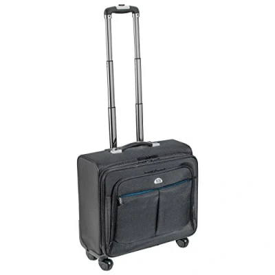 Image of PEDEA business trolley &quot;Premium&quot; rolling case for laptops up to 17.3 inches (43.9 cm) with overnight compartment, black