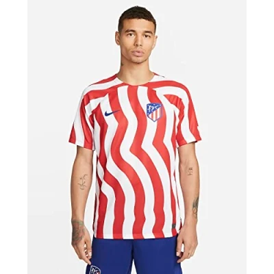 Image of NIKE DM1838 101 ATM M NK DF STAD JSY SS HM Sweatshirt Men&#039;s White/Deep Royal Blue/Deep Blue XL