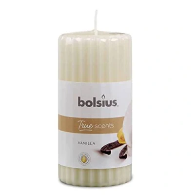 Image of Bolsius Pillar Candle True Scents Vanilla 12 cm / ø 6