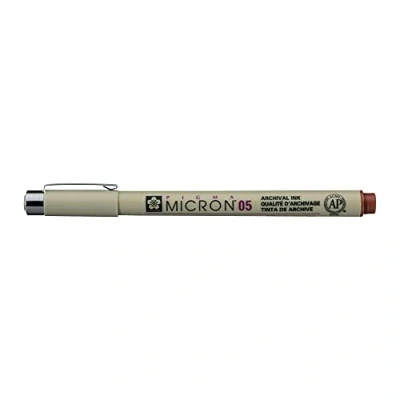 Image of Pigma Micron Pen 05 .45mm Open Stock Brown