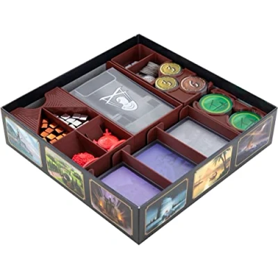 Image of Feldherr Organizer compatible with 7 Wonders Duel core game box