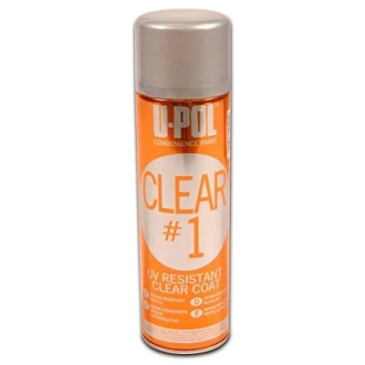 Image of U POL CLEAR/AL High Gloss UV Clearcoat from, 450 ml Aerosol