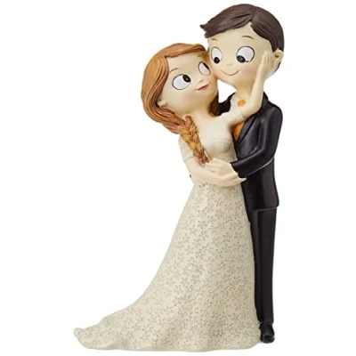 Image of Mopec Pop &amp; Fun Figure for Cake, Resin, Ivory, 12 x 16.2 23.5 cm