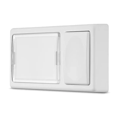 Image of REV 0504390555 Doorbell with Name Plate Max. 25 VAC at 2 A White