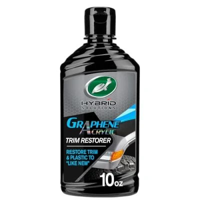 Image of Turtle Wax 53850 Hybrid Solutions Graphene Acrylic Trim Restorer, Brings Dull Faded Exterior Plastic and Back to Life Permanently, Protects from Future Damage