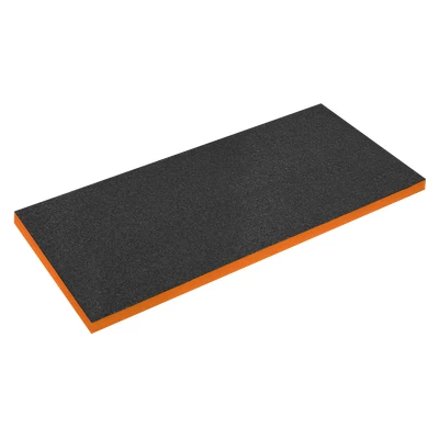 Image of Sealey Easy Peel Shadow Foam® Orange/Black 1200 x 550 50mm