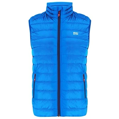 Image of Mac in a Sac Alpine Mens Down Gilet Blue S