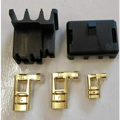 Image of HC Cargo LUCAS 3PIN ALTERNATOR REPAIR PLUG ACR A127 A115 A133 23ACR TYPE EC3940 WOOD AUTO