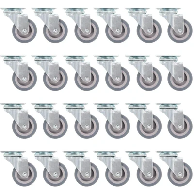 Image of vidaXL Swivel Casters 24 pcs 50 mm