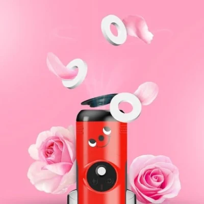 Image of CERTIFIED Henry Hetty Vacuum Quick Scent Pods Hoover Air Freshener Discs For All Bags (Pack Of 10) Vanilla (Rose)