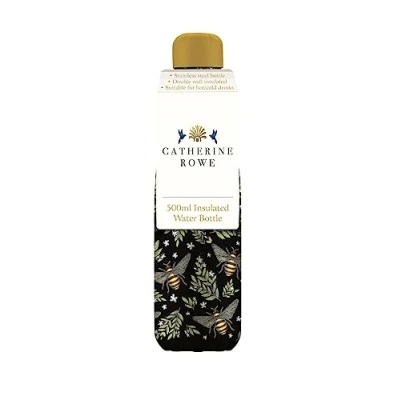 Image of Museums &amp; Galleries Catherine Rowe Honey Bee 500ml Insulated Drinks Bottle