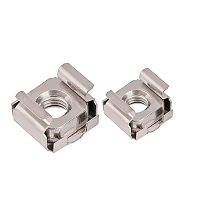 Image of BOZONLI M5 Cage Nuts, Stainless Steel Captive Mounting Nuts for Server Rack &amp; Cabinet