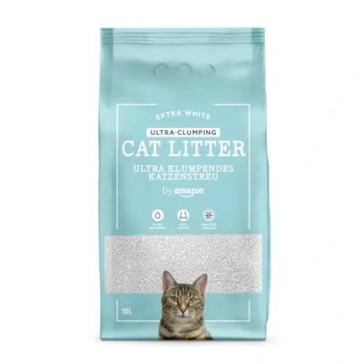 Image of by Amazon Extra White Ultra Clumping Cat Litter 10L