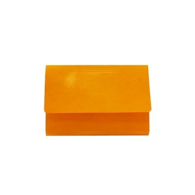 Image of Exacompta Iderama Document Wallets, 265 gsm, Foolscap Yellow, Pack of 10