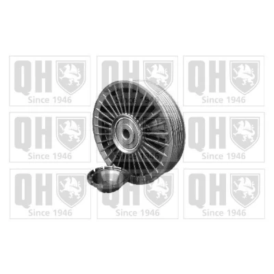 Image of 6112300142, 6112340193, 6112340293, A6112300142, A6112340193 Idler Pulley QUINTON HAZELL QTA1085 MERCEDES BENZ: CLS Coupe, E Class Saloon