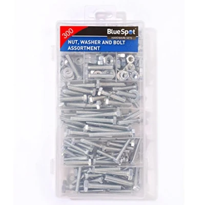 Image of 300 Piece Assorted Nut Washer and Bolt Set