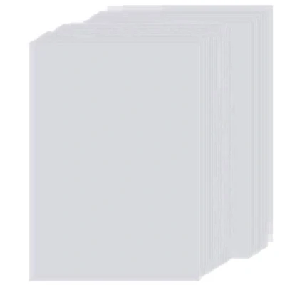 Image of 50 Sheets A4 Vellum Paper Translucent Tracing Clear for Drawing, Graphic Design， Inkjet Printing, Tracing, Architecture,Handcraft