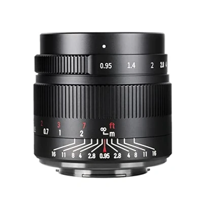 Image of 7artisans 35mm f0.95 Large Aperture APS C Mirrorless M4/3 MFT Mount Cameras Lens Compact for Panasonic GF1 GF2 GF3 GF5 GF6 GF7 GF8 GF9 G1 G2 G3 G4 G5 G6 G85 GH1 GH4 GH5
