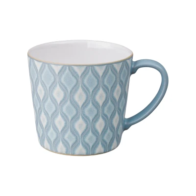 Image of Denby Impression Blue Hourglass Large Mug