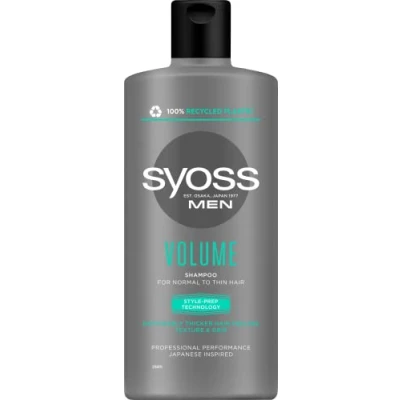 Image of Syoss Men&#039;s Shampoo, Volume Homme/Man, 440 ml