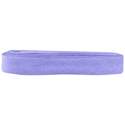 Image of Inastri Cotton Bias Binding 14/4/4mm Colour Cornflower Blue 25 3m, 100%, 13 x 11 2 cm