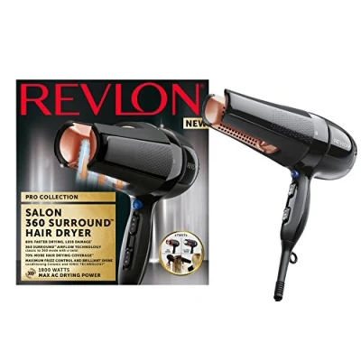 Image of Revlon Pro Collection Salon 360 Surround AC Hair Dryer, 1800 W