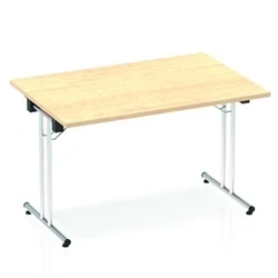 Image of Impulse 1200 Folding Rectangular Table Maple I000717