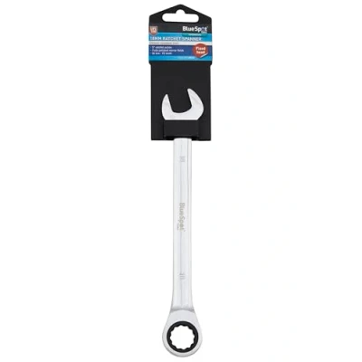 Image of Blue Spot Tools 18mm Chrome Vanadium Ratchet Spanner Fixed Head