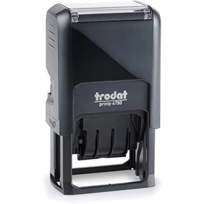 Image of Trodat Printy 4750 / L1 Date Stamp with Text Received Black (German version)