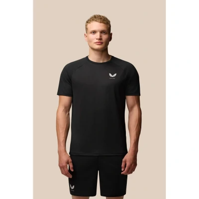 Image of Castore Adapter Training T Shirt Black/White Size Small Male 40842 76129 03