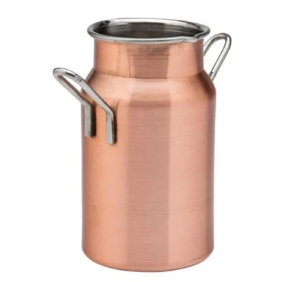 Image of Utopia Tableware Copper Milk Churn 5oz / 140ml Pourer, Cream Server