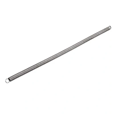 Image of sourcingmap Extension Spring 1mm Wire Dia , 9mm OD 300mm Free Length Steel Small Dual Hook Tension
