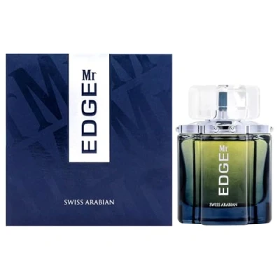 Image of Swiss Arabian Edge for Men EDP Spray Fruity, Citrus Fragrance Long Lasting, Luxury Perfume with Bergamot, Apple, Rose, Jasmine, Oakmoss, Musk, Amber, Vanilla Notes 100ml