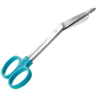 Image of NCD Medical 853 TEA Teal Handle Lister Bandage Scissor