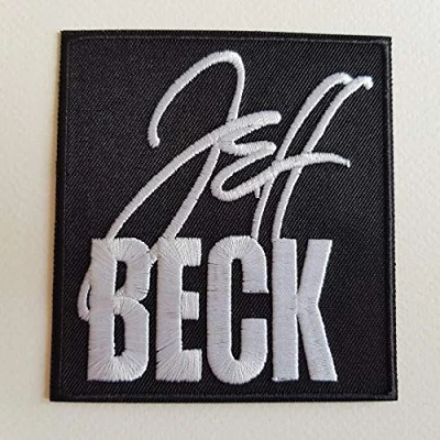 Image of Blue Hawaii Patches Self Sealing Toppa Jeff Beck 8.5 x 9 cm