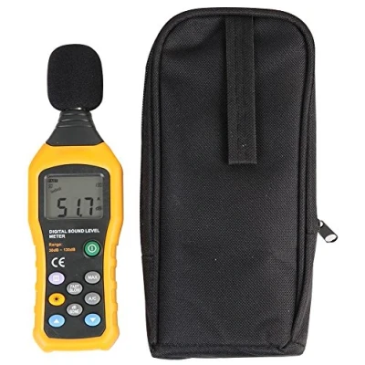 Image of DURATOOL D03130 A and C Weighted Digital Sound Level Meter 30dB to 130dB