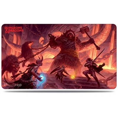 Image of Ultra Pro 86523 D&amp;D Fire Giant Playmat Game, red