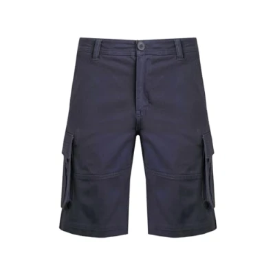 Image of Weird Fish Rigney Cargo Shorts Navy Size 38