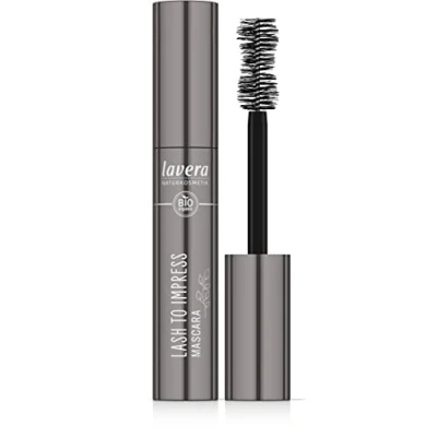 Image of lavera Lash to Impress Mascara black Organic Aloe Vera &amp; Arginine Vegan Ultra Volume (1 x 14g)