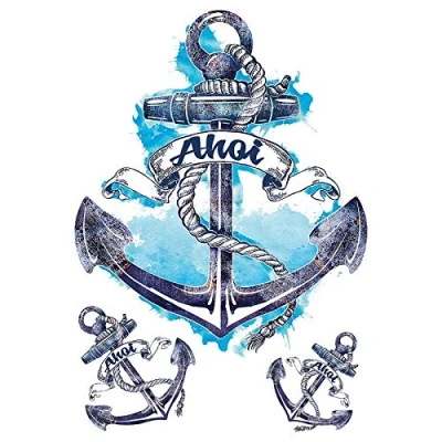 Image of Ideen mit Herz Colour iron on transfers, DIN A4, filigree without background, decorate textiles such as T shirts and bags with motifs, pictures quickly easily, DIY textile design