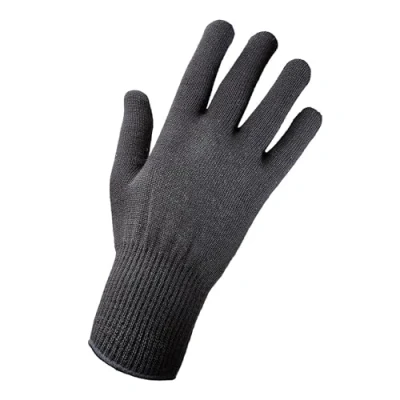 Image of EDZ Merino Wool Thermal Liner Gloves Black M L