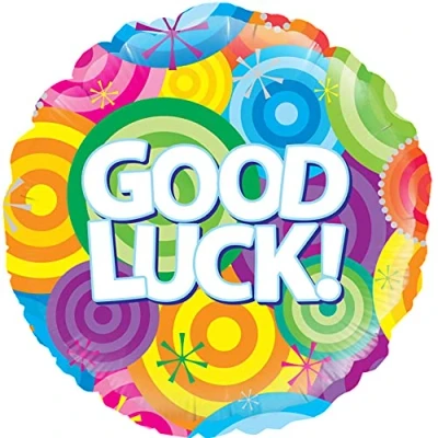 Image of Oaktree UK 228755 18&quot; Good Luck Rainbow Circles