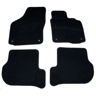 Image of Sakura WW0250 Carpet Floor Mat, Black Trim